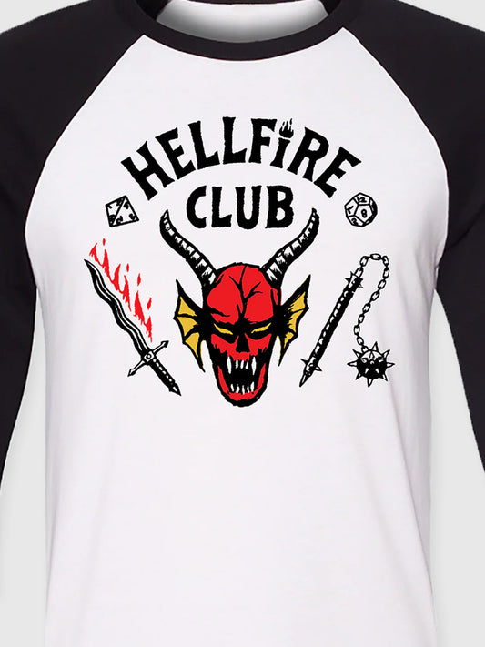 Hellfire Club Raglan Tee