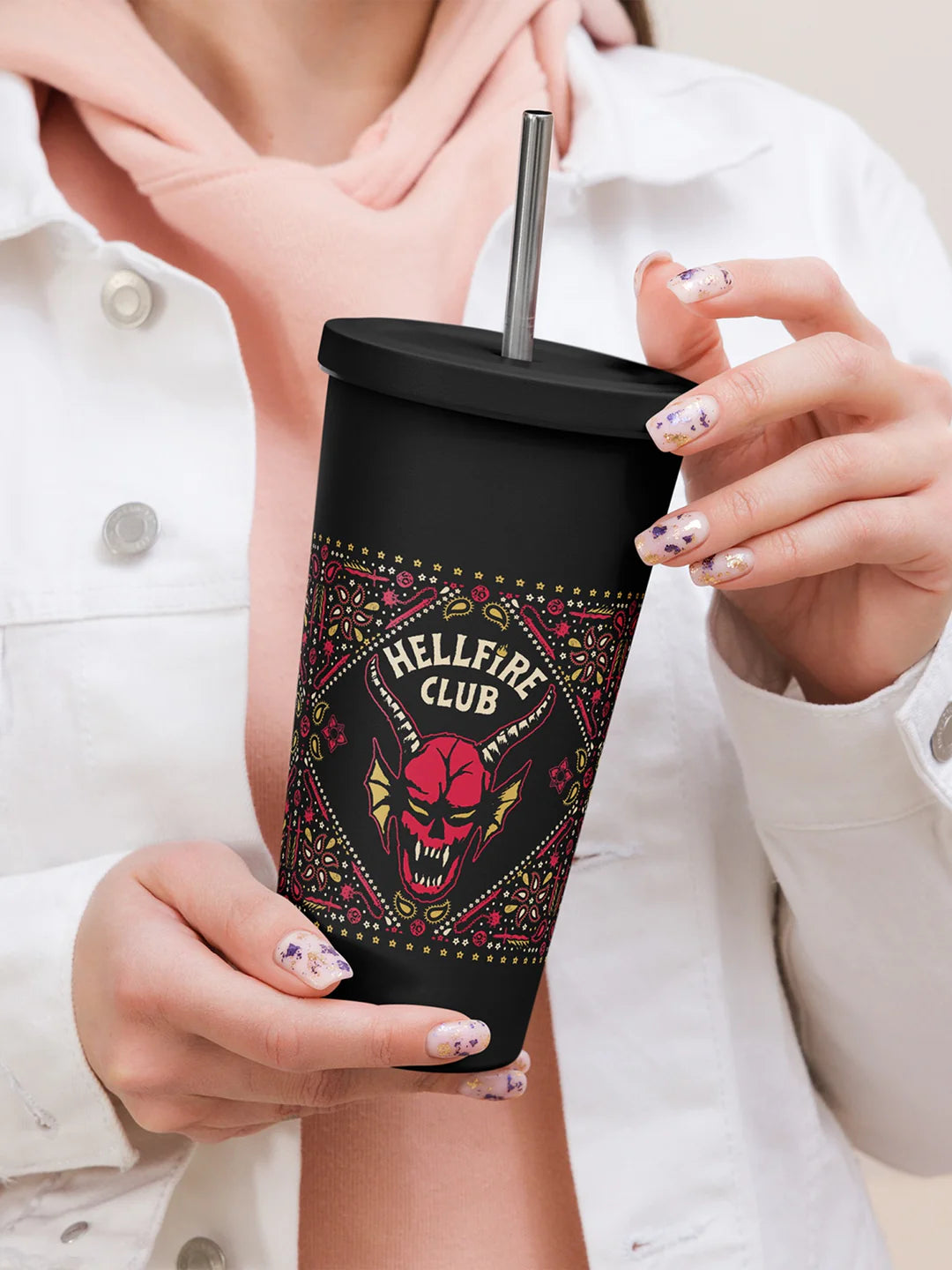 Hellfire Club Logo Insulated Tumbler