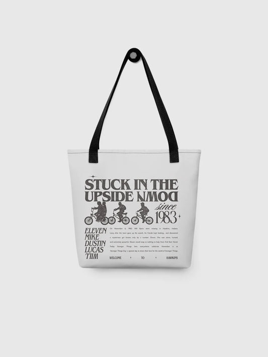 Stuck In The Upside Down Tote Bag