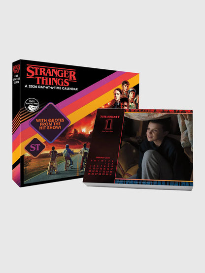 2026 Day-at-a-Time Box Calendar