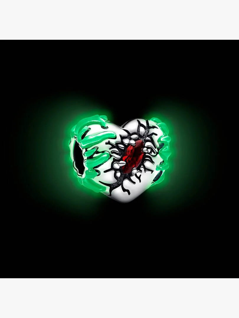 Glow-in-the-dark Heart Bracelet
