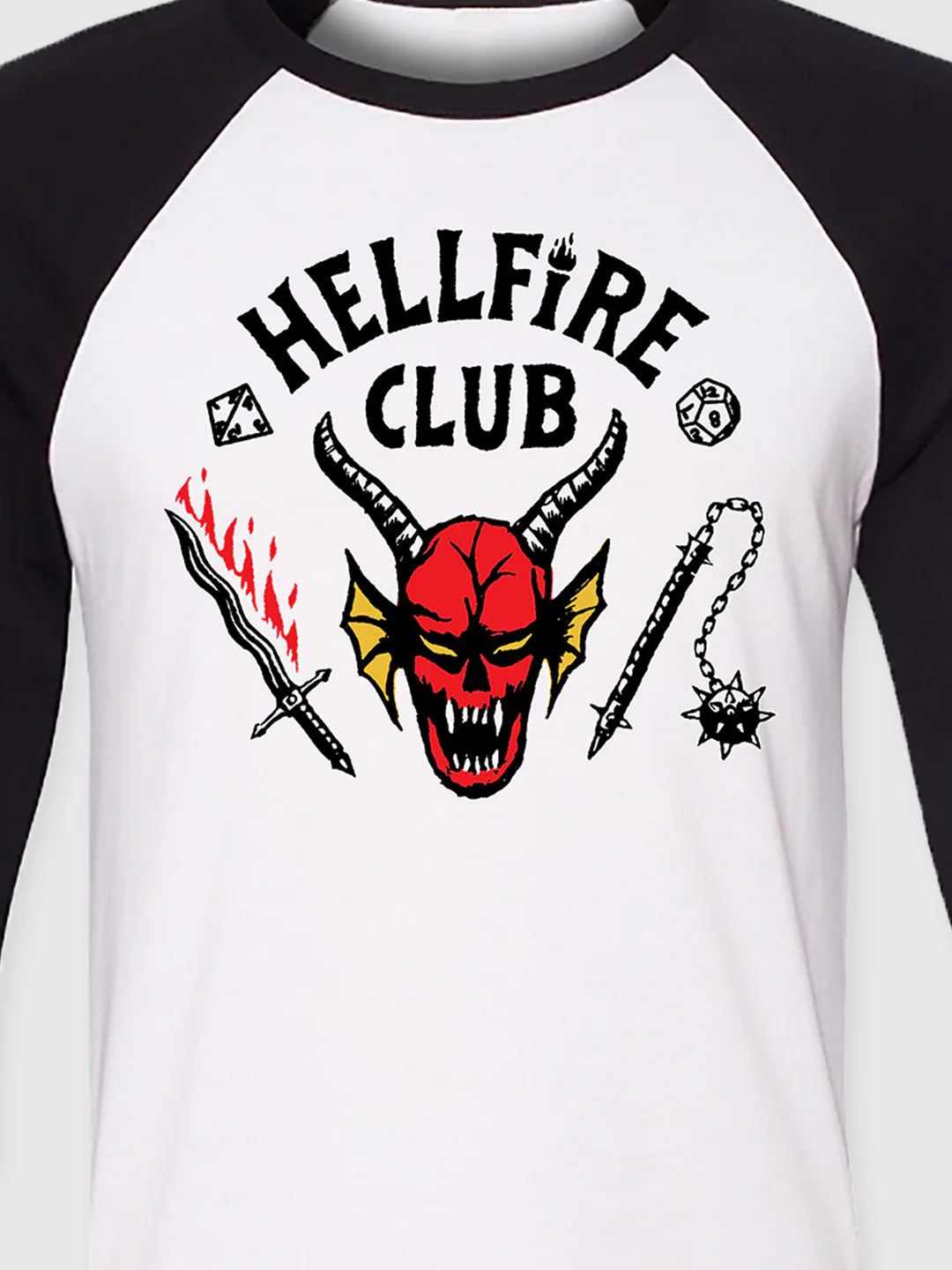 Hellfire Club Raglan Tee