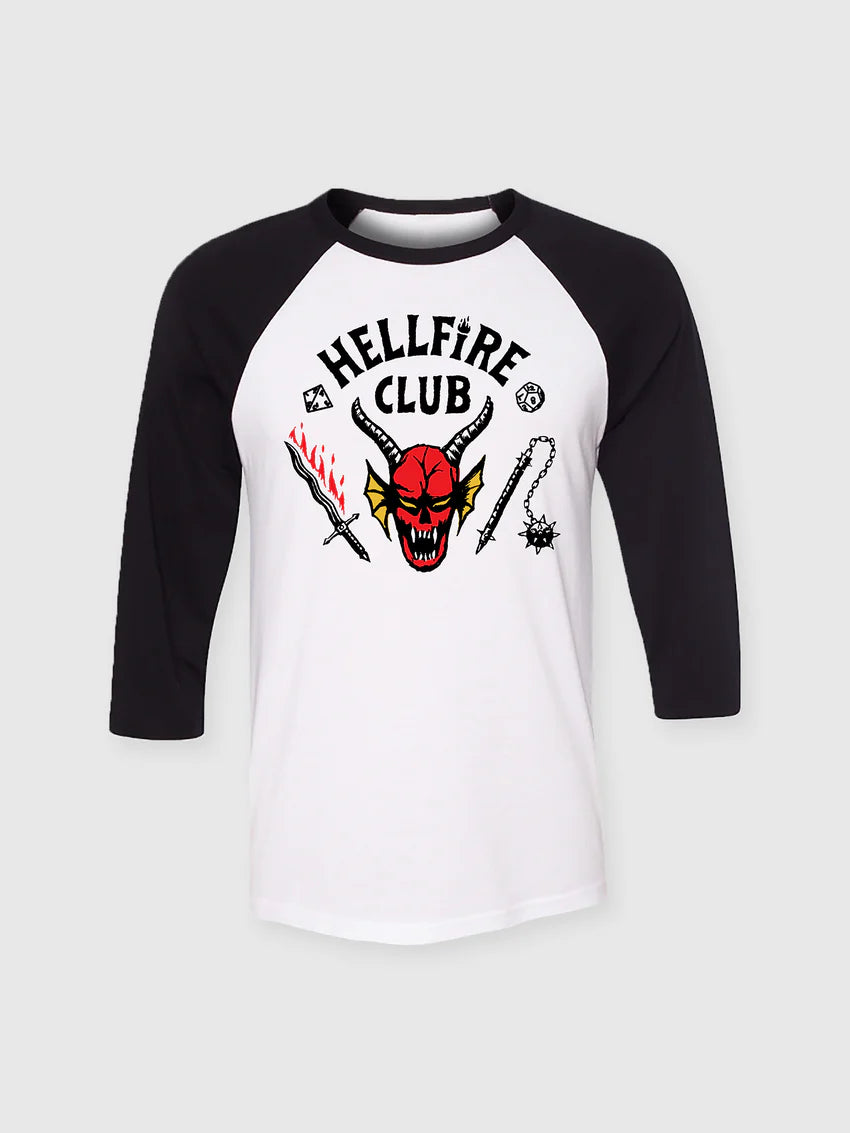 Hellfire Club Raglan Tee
