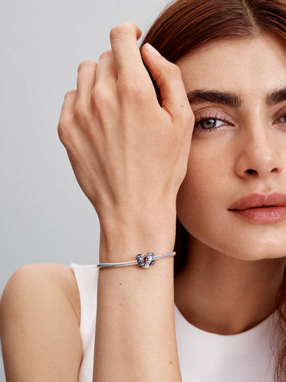 Glow-in-the-dark Heart Bracelet