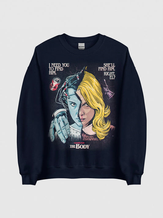 Navy Butcher Billy The Body Sweatshirt