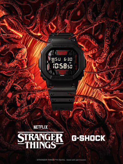 LIMITED: Stranger Things x G-SHOCK Casio Watch