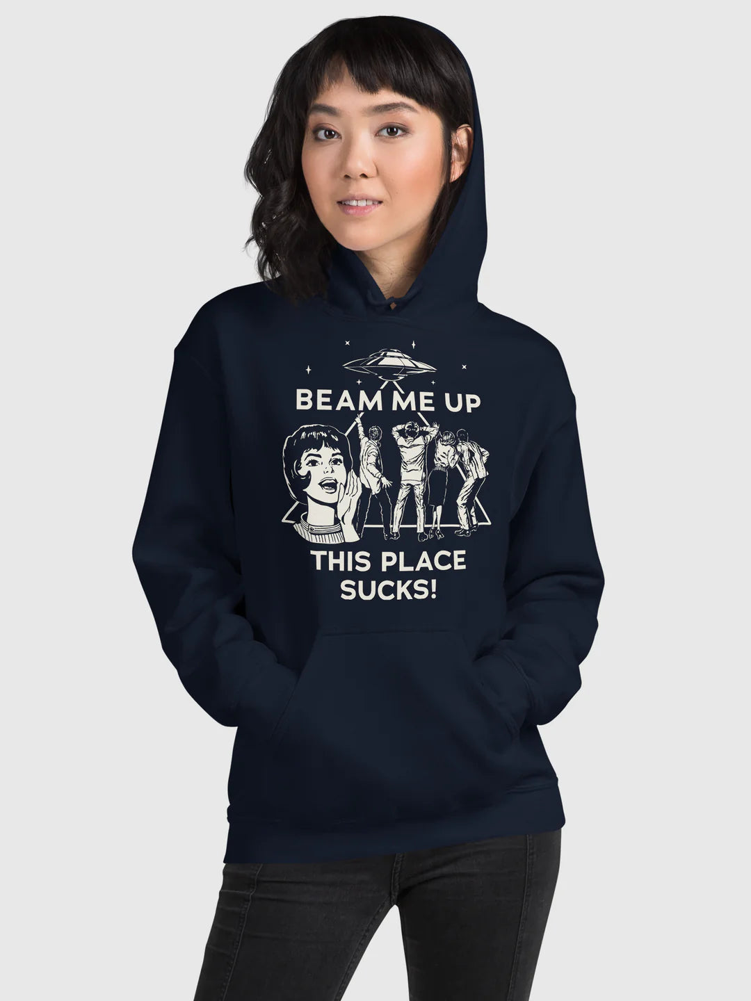 Beam Me Up Hoodie