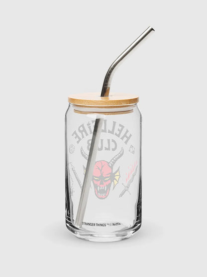 Hellfire Club 16 oz. Can Shaped Glass