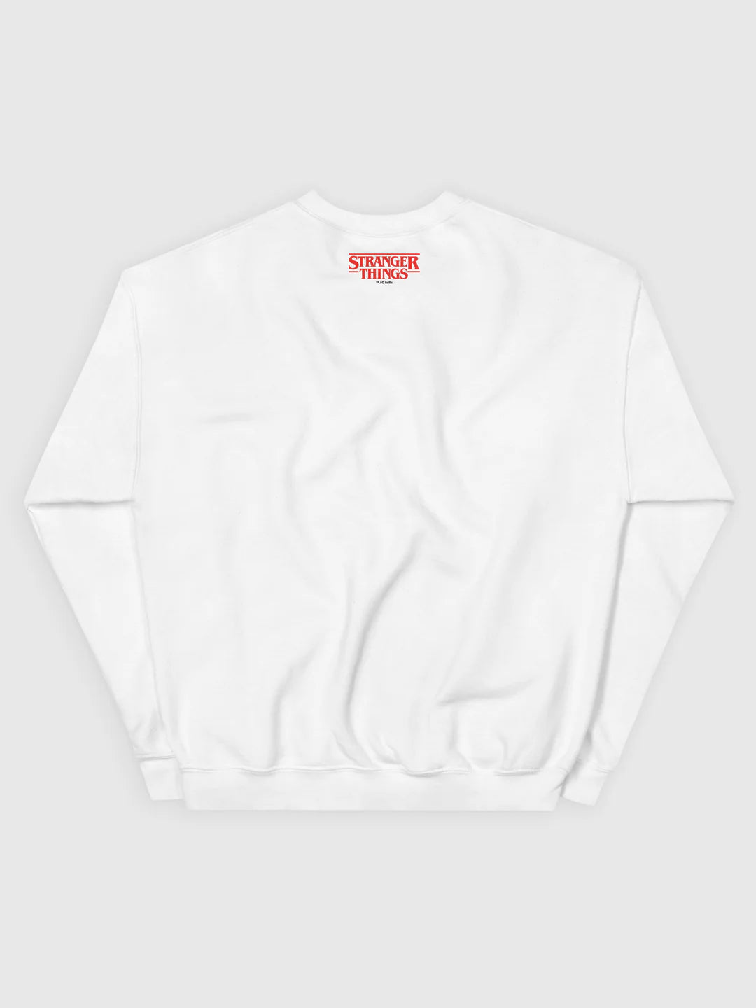 White Hawkins Embroidered Sweatshirt
