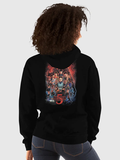 Stranger Things x Kyle Lambert Season 5 Art Hoodie