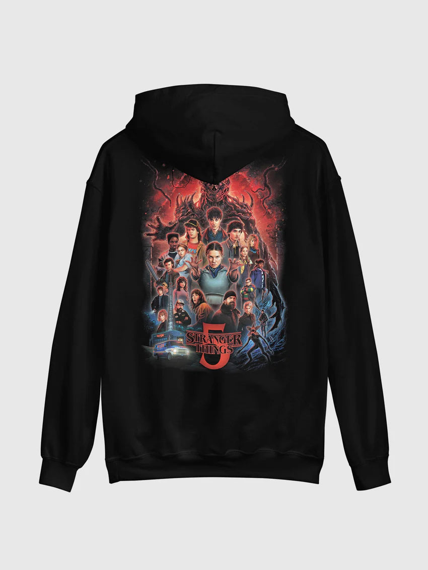 Stranger Things x Kyle Lambert Season 5 Art Hoodie