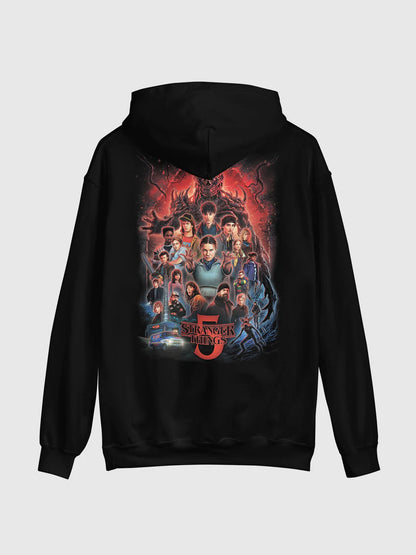 Stranger Things x Kyle Lambert Season 5 Art Hoodie