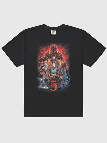 Stranger Things x Kyle Lambert Season 5 Art Tee
