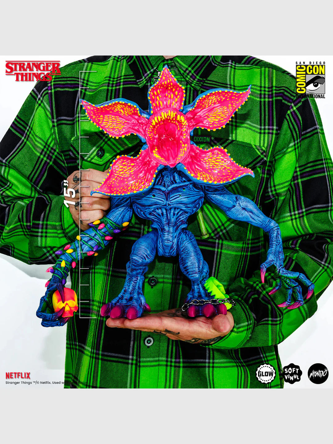 15" Demogorgon Vinyl Designer Figure - 80's Fever Variant