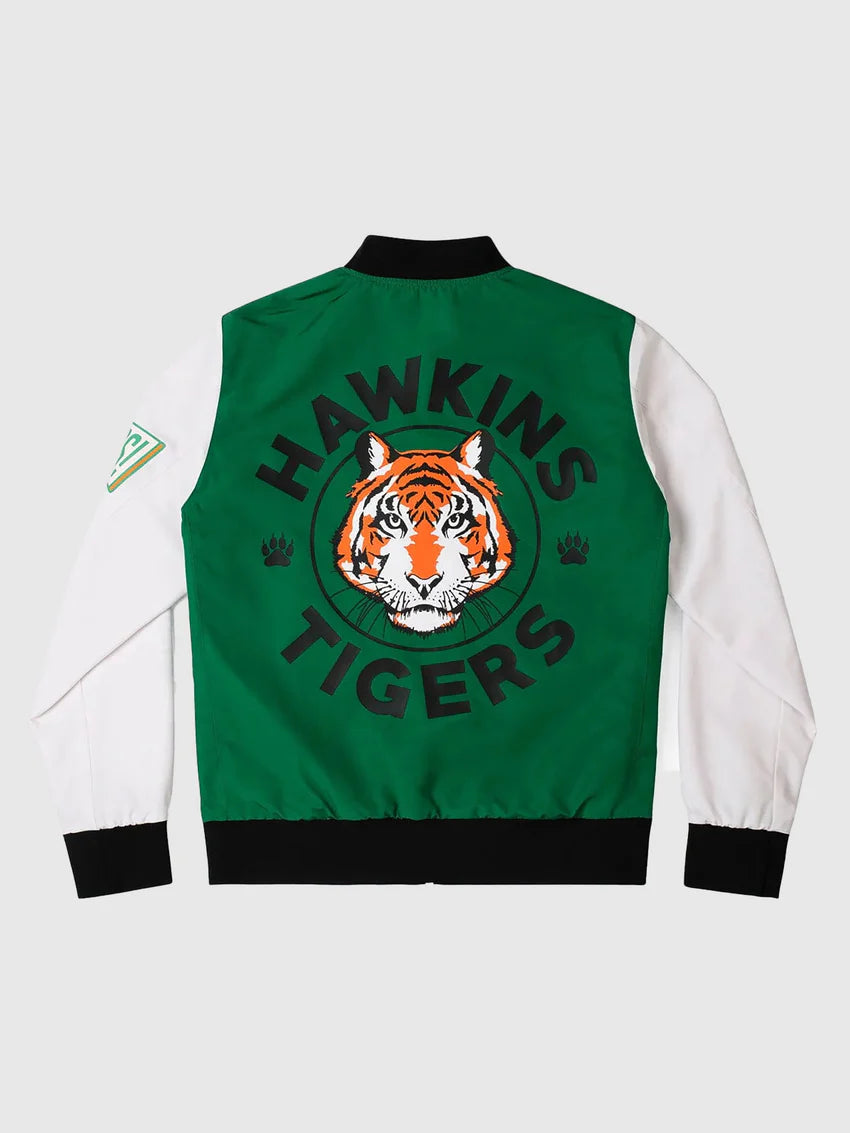 Hawkins Tigers Reversible Bomber Jacket