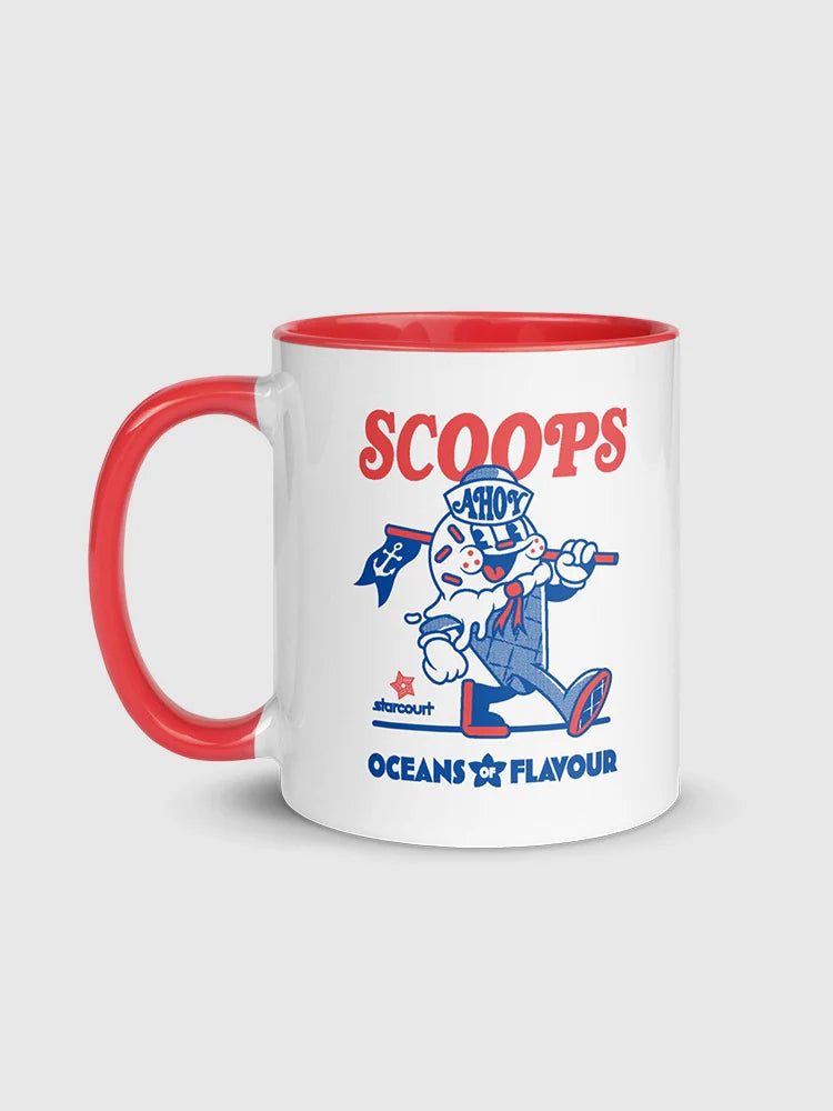 Scoops Ahoy Two-Tone Mug