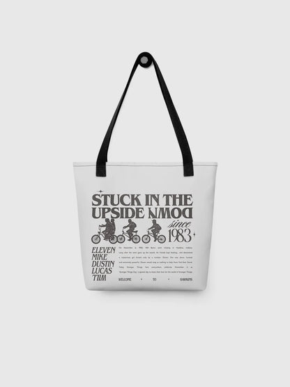 Stuck In The Upside Down Tote Bag