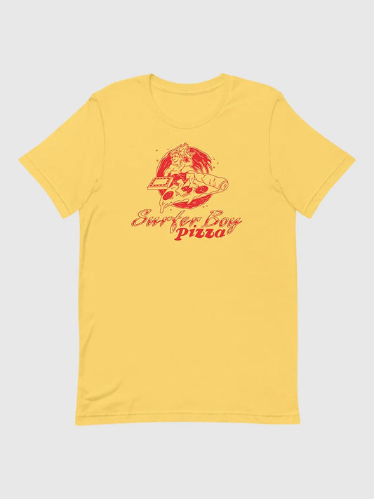 Surfer Boy Pizza Logo Tee
